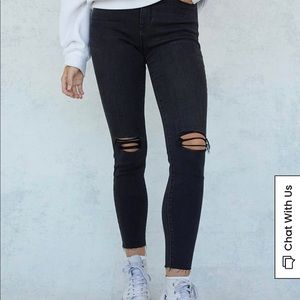 Pacsun high rise ankle jegging